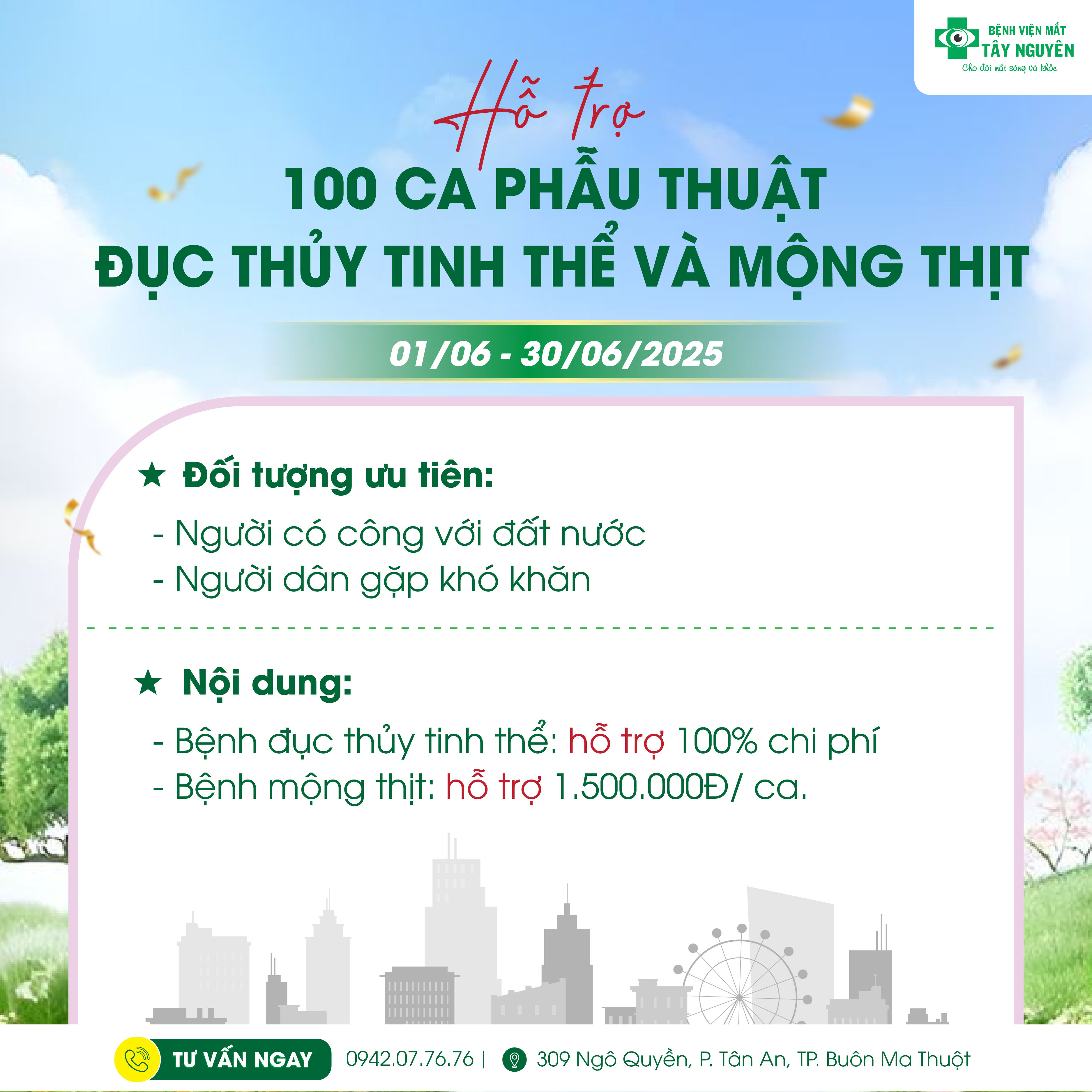 THẮP SÁNG ĐÔI MẮT - GỬI YÊU THƯƠNG THÁNG 6
